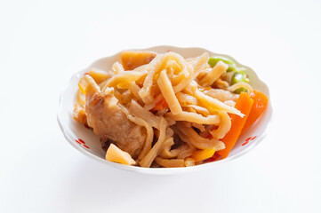 家庭料理　切干大根の煮物