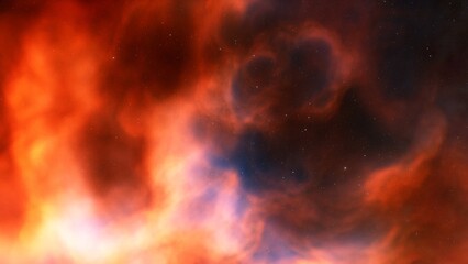 Night sky - Universe filled with stars, nebula and galaxy
