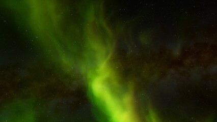 nebula gas cloud in deep outer space
