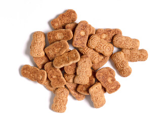 Dutch traditional candy taai taai isolated