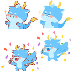 2024 Blue Dragon Character