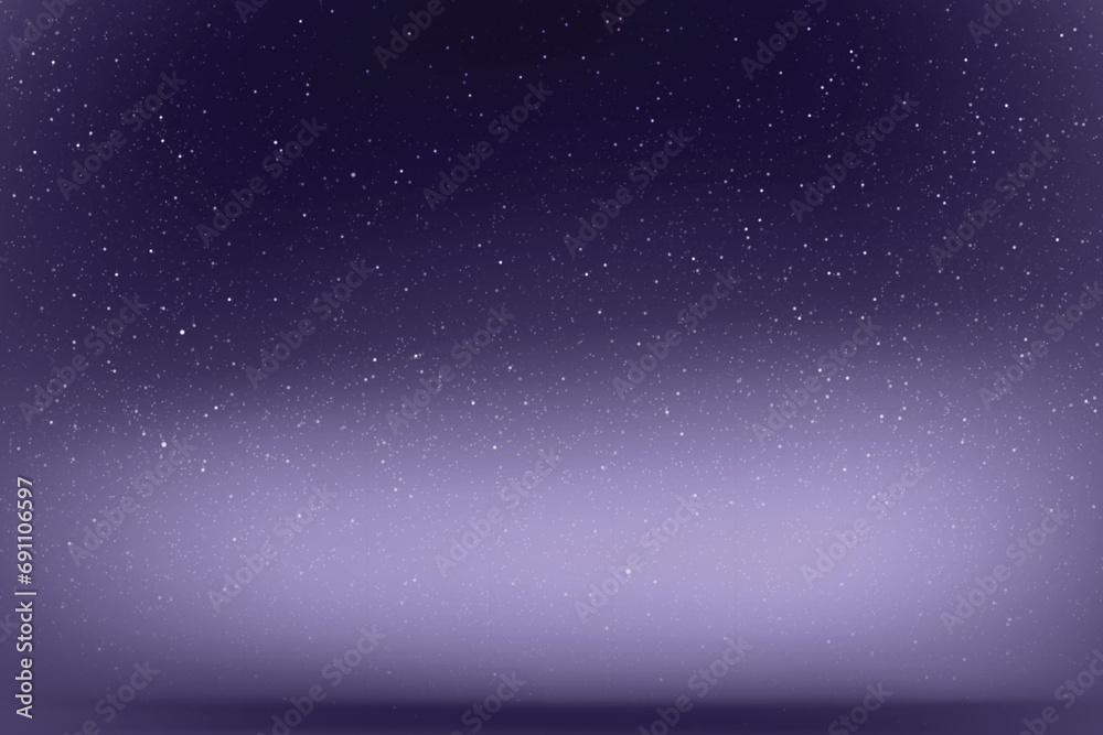Sticker northern lights, aurora borealis. monochrome cold blue space backdrop