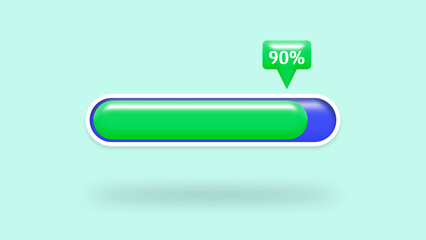 loading status bar image. loading, downloading and uploading concept.