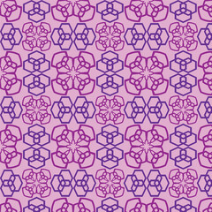 Abstract textile floral pattern geometric background, luxury pattern, stylish vector texture illustration