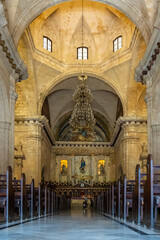 Obraz premium interior of the church of Habana 