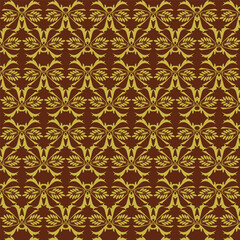 Abstract textile floral pattern geometric background, luxury pattern, stylish vector texture illustration