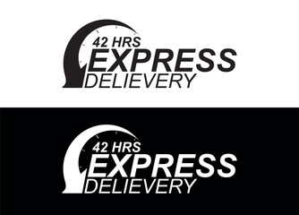 Express delivery in 42 hours. Fast delivery, express and urgent shipping