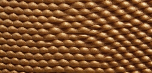  a close up view of a gold textured surface with a small amount of light coming from the top of the surface.