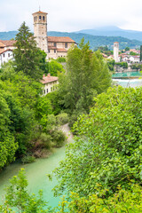 Fototapeta na wymiar Area della Gastaldaga, Cividale Del Friuli, Friuli-Venezia Giulia, Italy