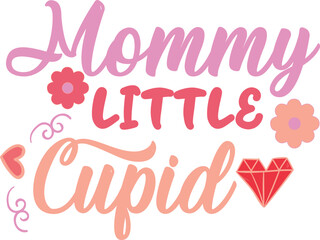 Obraz premium Retro Valentines Sublimation Design