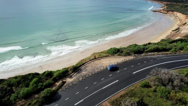 Australien Victoria Anglesea Lorne Queenscliff Coastal Reserve Great Ocean Road