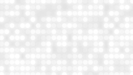 Dot white gray pattern gradient texture background. Abstract  technology big data digital background. 3d rendering.