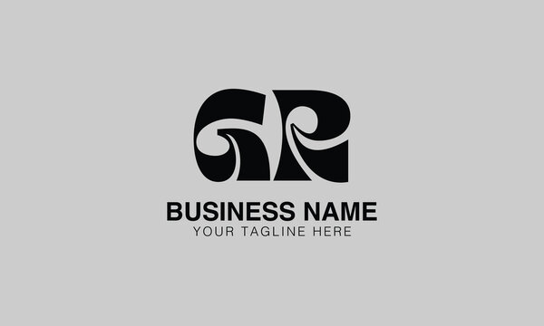 GR G gr initial logo | initial based abstract modern minimal creative logo, vector template image. luxury logotype logo, real estate homie logo. typography logo. initials logo