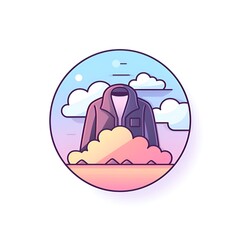 Vibrant Female Apparel Logo on Beautiful Background