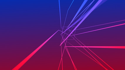Abstract red blue colors with lines pattern texture business background.