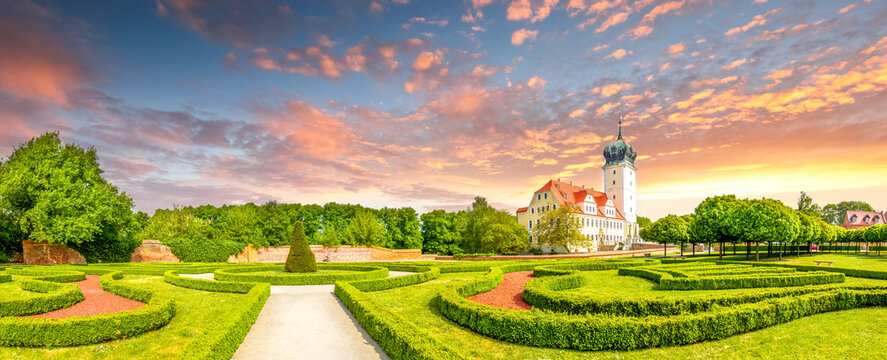 Schloss Delitzsch, Sachsen, Deutschland 