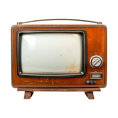 old vintage tv set