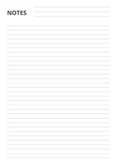 Printable Notes