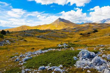 Gran Sasso and Monti della Laga National Park. Abruzzo. Italy.