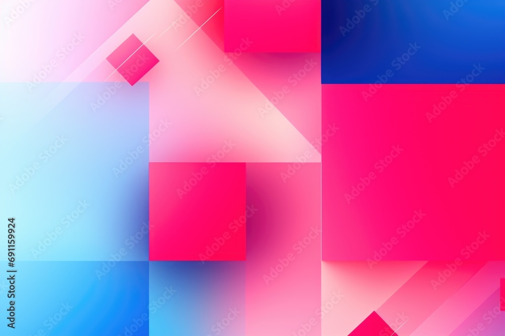 Aufkleber A vibrant abstract background featuring squares and rectangles. Ideal for graphic design projects and digital artwork