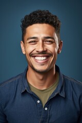 Fototapeta premium A man with a big smile on his face. Suitable for various uses