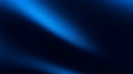 Foto op Canvas Black dark azure cobalt sapphire blue abstract background. Color gradient. Geometric shape. Wave, wavy curved line. Rough grunge grain noise. Light neon metallic shine shimmer bright. Design. © Prasanth