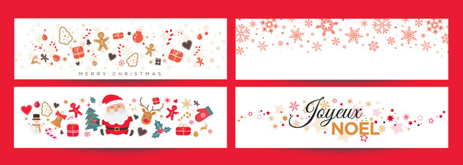 Christmas Snowflake Background
