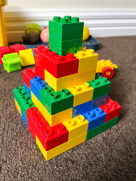 Lego Duplo Delight, Creative Marvels in Colorful Blocks