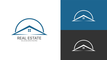 professional real estate and property management vector logo design template for your company or business.