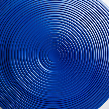 Fondo con detalle y textura suave de multitud de circulos concentricos de tonos azules