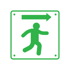 signal of emergency exit