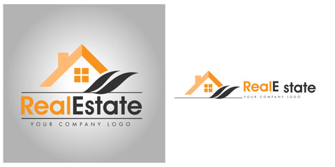 Real Estate logo: Opening Doors to Your Dream Home - obrazy, fototapety, plakaty
