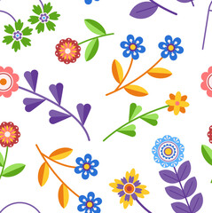 Captivating Seamless Pattern Adorned With Intricate Geometric Flowers, Forming Visually Stunning And Harmonious Design