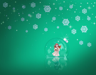 Christmas abstract background for cards and posters