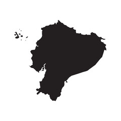 Ecuador map icon