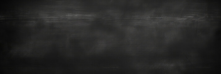 School blackboard with chalk on blackboard - obrazy, fototapety, plakaty