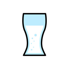 Cold Drink Icon, Soda Vector Illustration