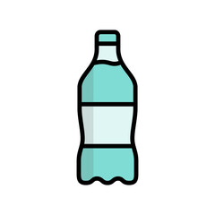 Cold Drink Icon, Soda Vector Illustration