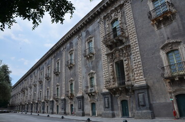 Fototapeta premium the facade of a baroque building