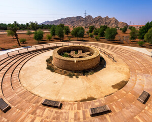 4,500 year old Umm Al Nar era Tomb at Mleiha Archaeological Centre in Sharjah, United Arab...