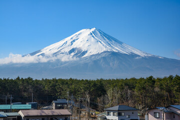 View of Mount Fuji