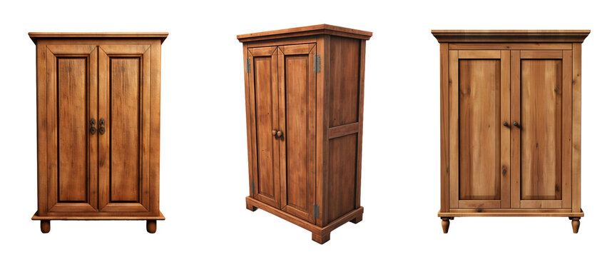 Antique wooden cupboard