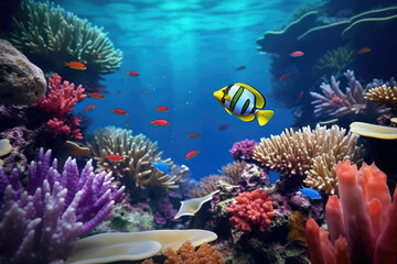 Animal tropical reef ocean sea coral marine water nature aquatic wildlife underwater fish