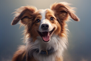 Fototapeta premium portrait of a dog