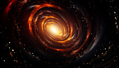 Fototapeta premium space Galaxy explosion in a beautiful colors, weaves 