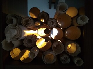paper cylinders