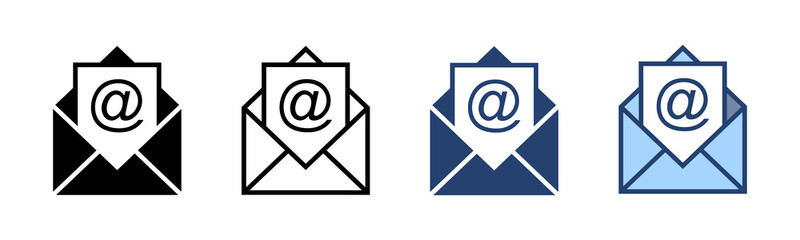 Mail icon vector. email sign and symbol. E-mail icon. Envelope icon