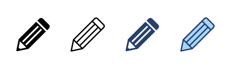 Pencil icon vector. pen sign and symbol. edit icon vector