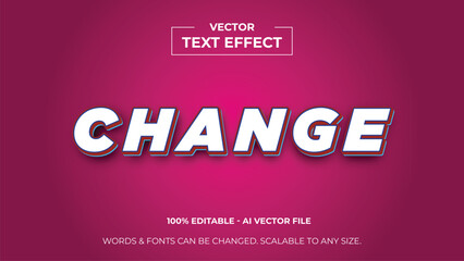 3d editable text effect premium vector. Editable text style effect. 3d cover of business presentation banner for sale event night party. vector illustration