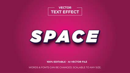 3d editable text effect premium vector. Editable text style effect. 3d cover of business presentation banner for sale event night party. vector illustration